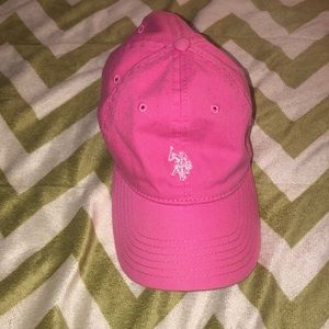 Pink Polo Hat